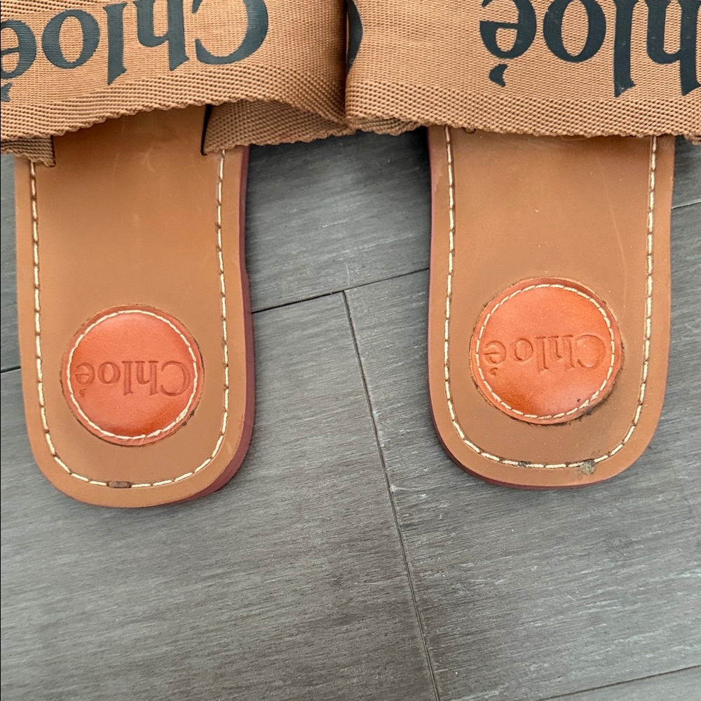 Chic Brown Sandals - Picture 4 of 5